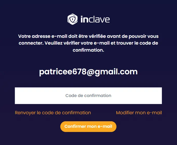 Formulaire d'inscription Lucky Treasure – étape 2 : informations personnelles